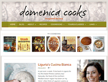 Tablet Screenshot of domenicacooks.com